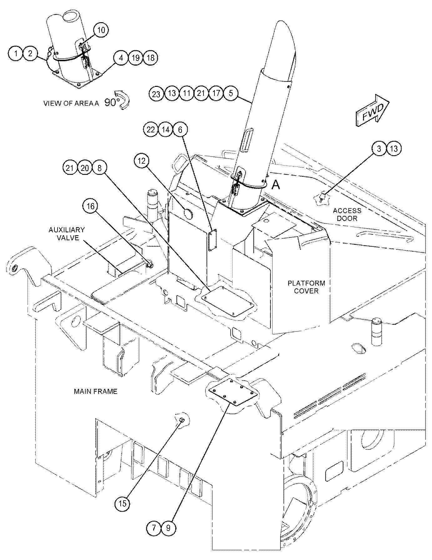 CAT  	 	174-9194:  Bolt-Flange Head 