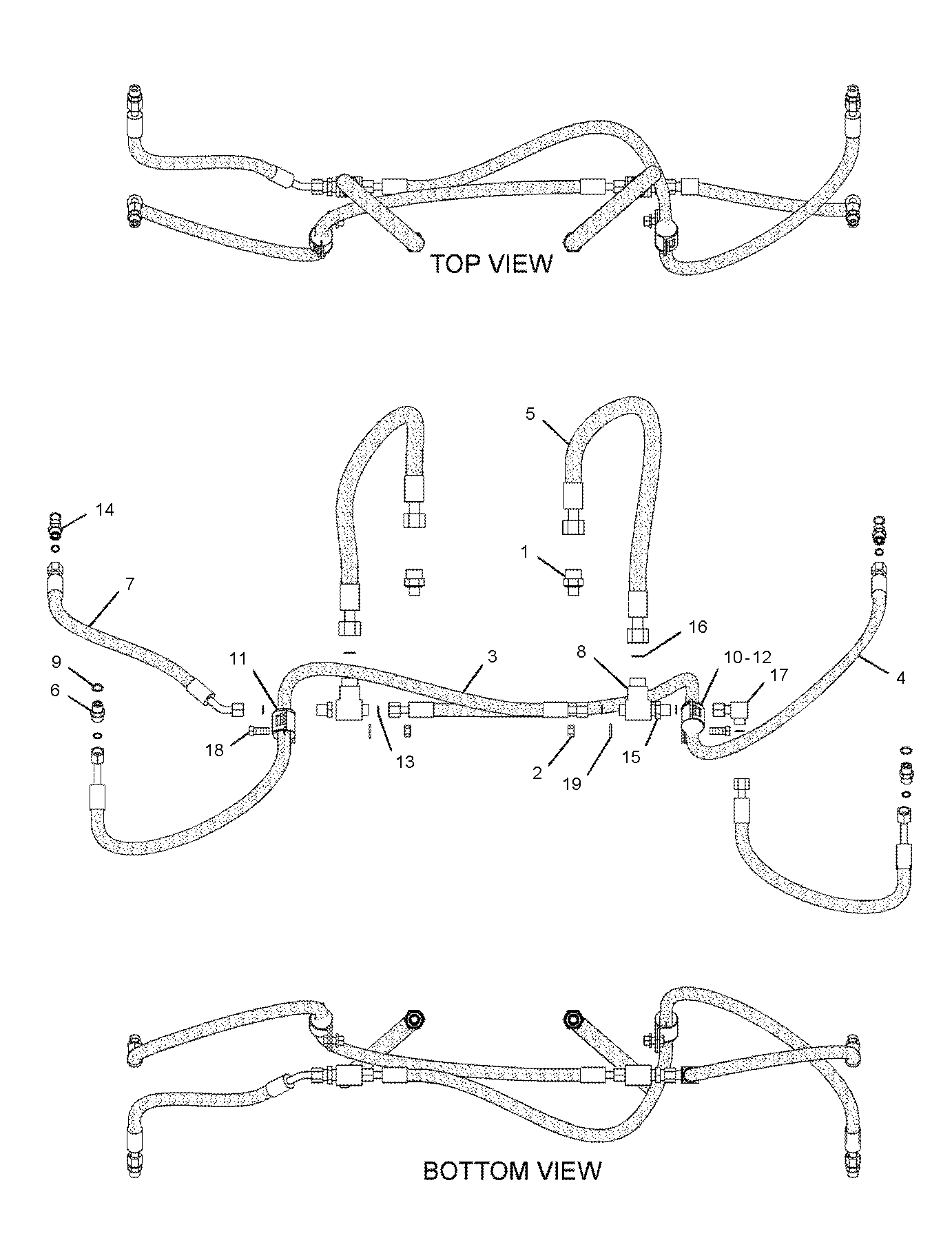 CAT  	 	254-9771:  Шланг в сборе 
