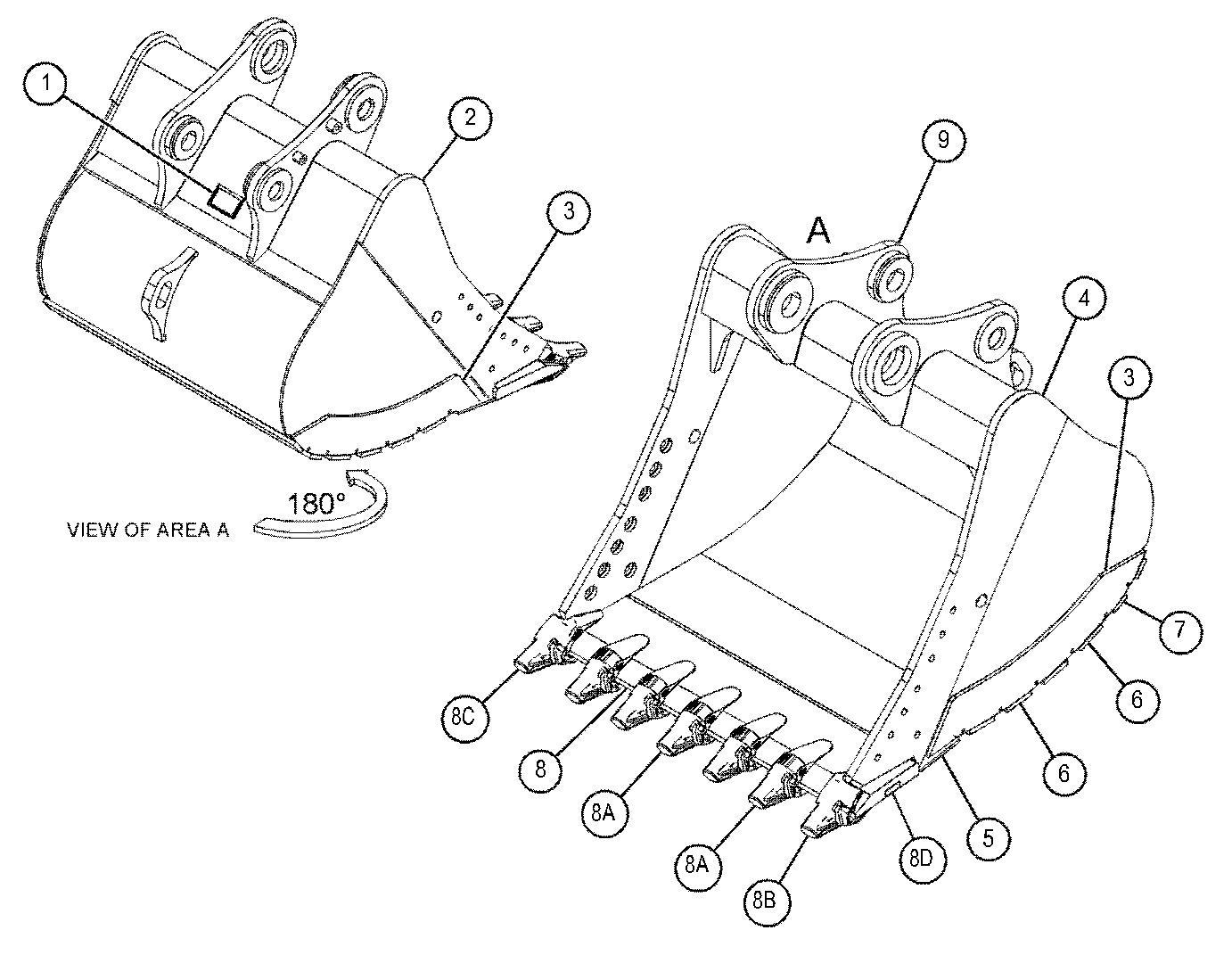 CAT  	 	476-2240:  Base Edge Assembly 