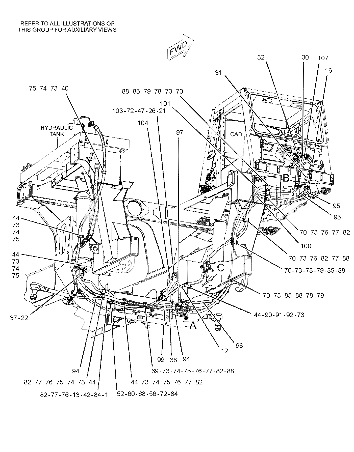 CAT  	 	231-7155:  Шланг в сборе 