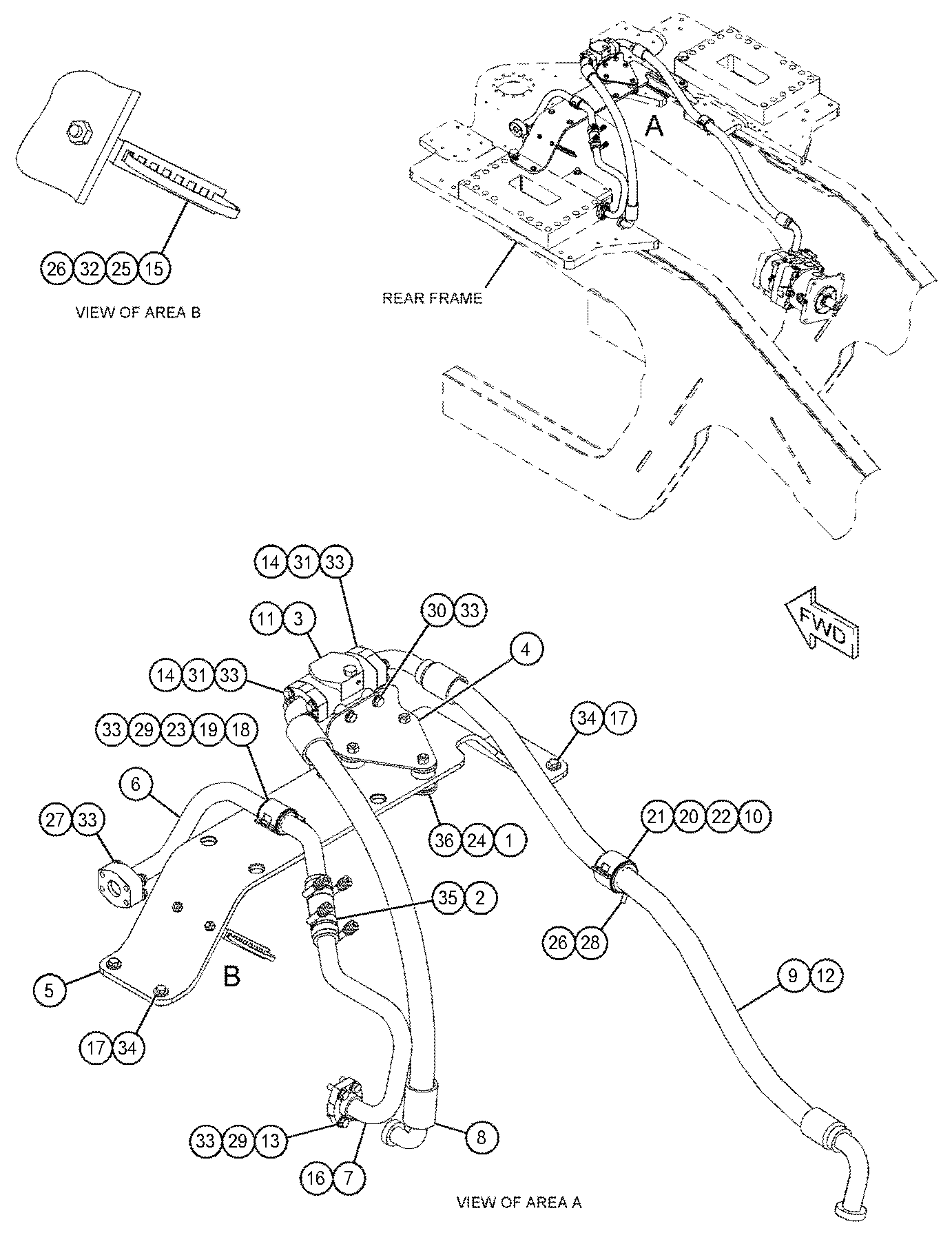 CAT  	 	421-1087:  Шланг в сборе 