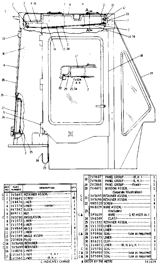 CAT  	 	5P-5899:  УПЛОТНЕНИЕ M STK 