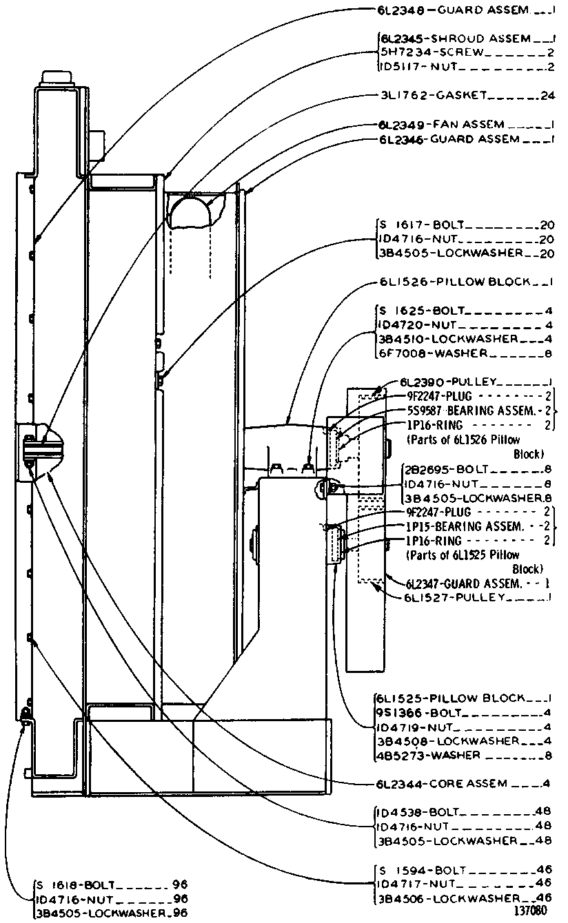 CAT  	 	6L-2390:  ШКИВ 