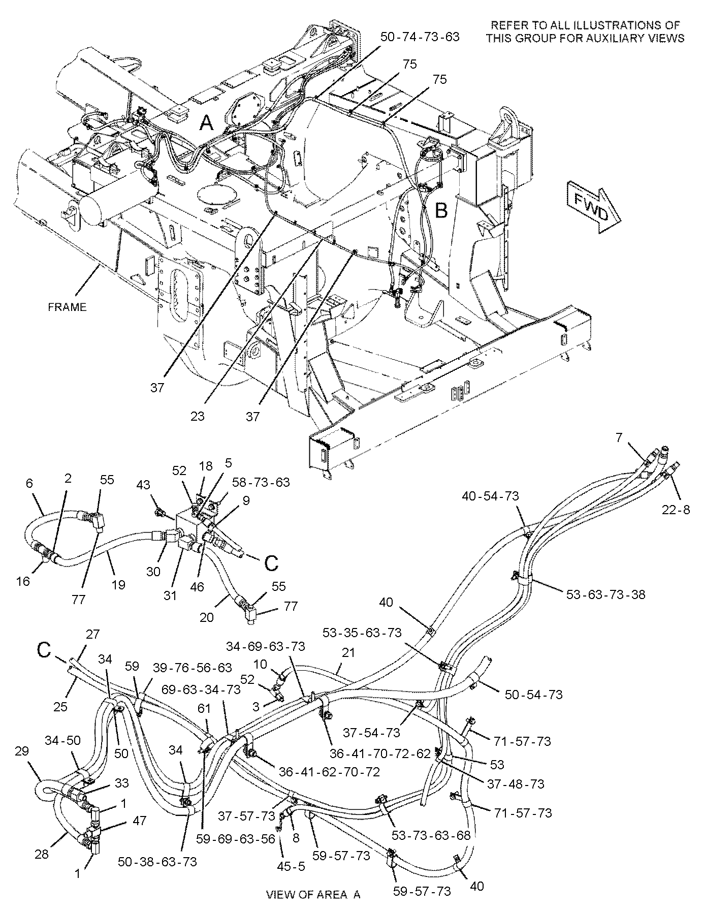 CAT  	 	335-4049:  ШЛАНГ В СБОРЕ 