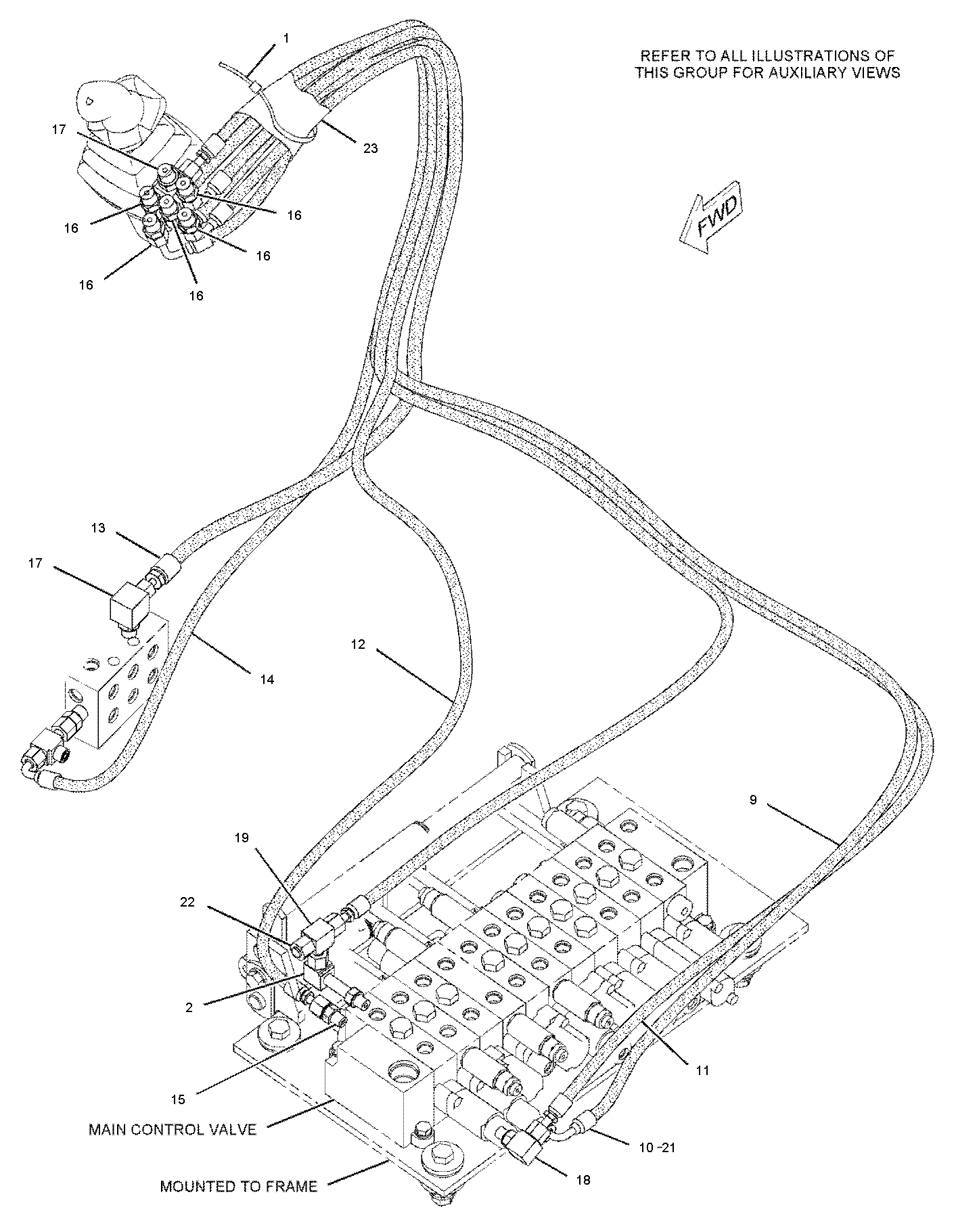 CAT  	 	231-2810:  ШЛАНГ В СБОРЕ 