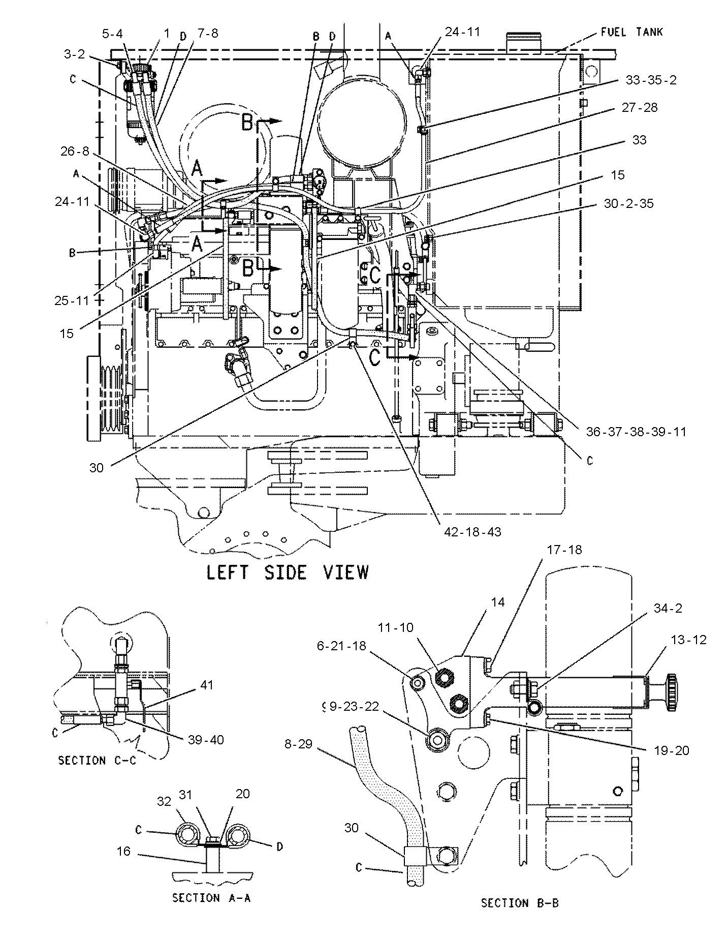 CAT  	 	2T-2173:  ШЛАНГ В СБОРЕ 