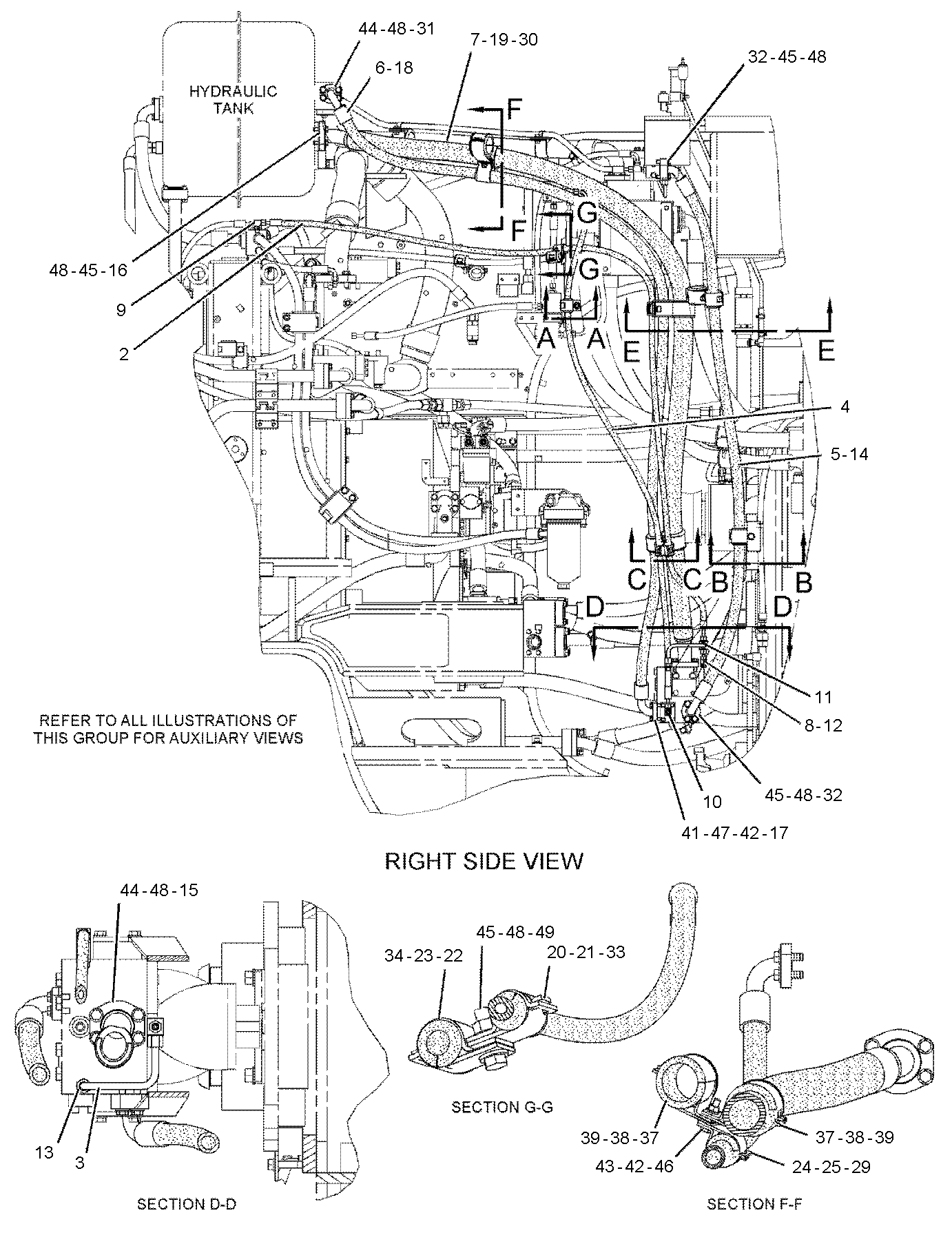CAT  	 	242-7119:  Шланг в сборе 