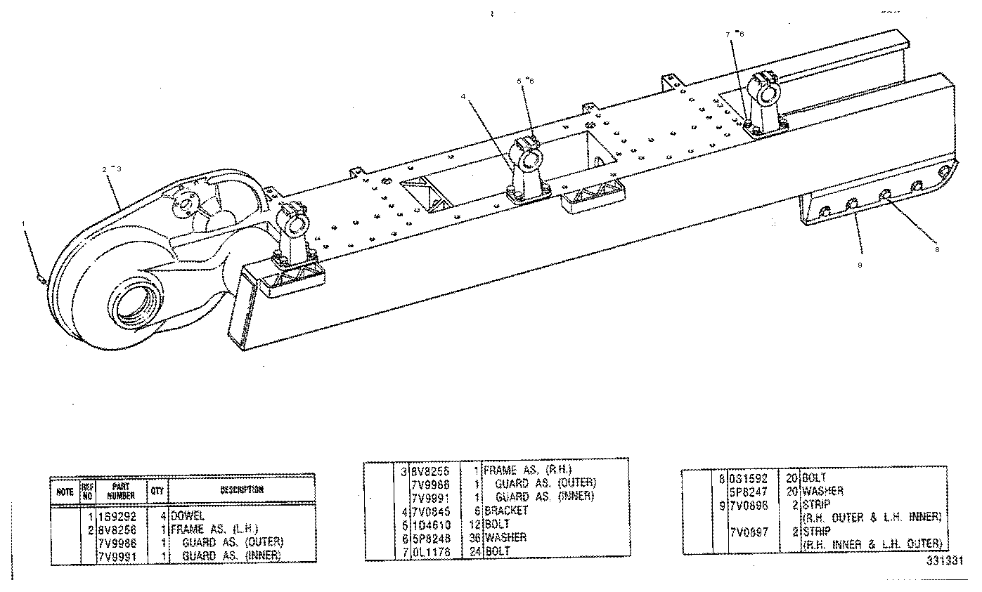 CAT  	 	7V-9986:  ОГРАЖДЕНИЕ В СБОРЕ 