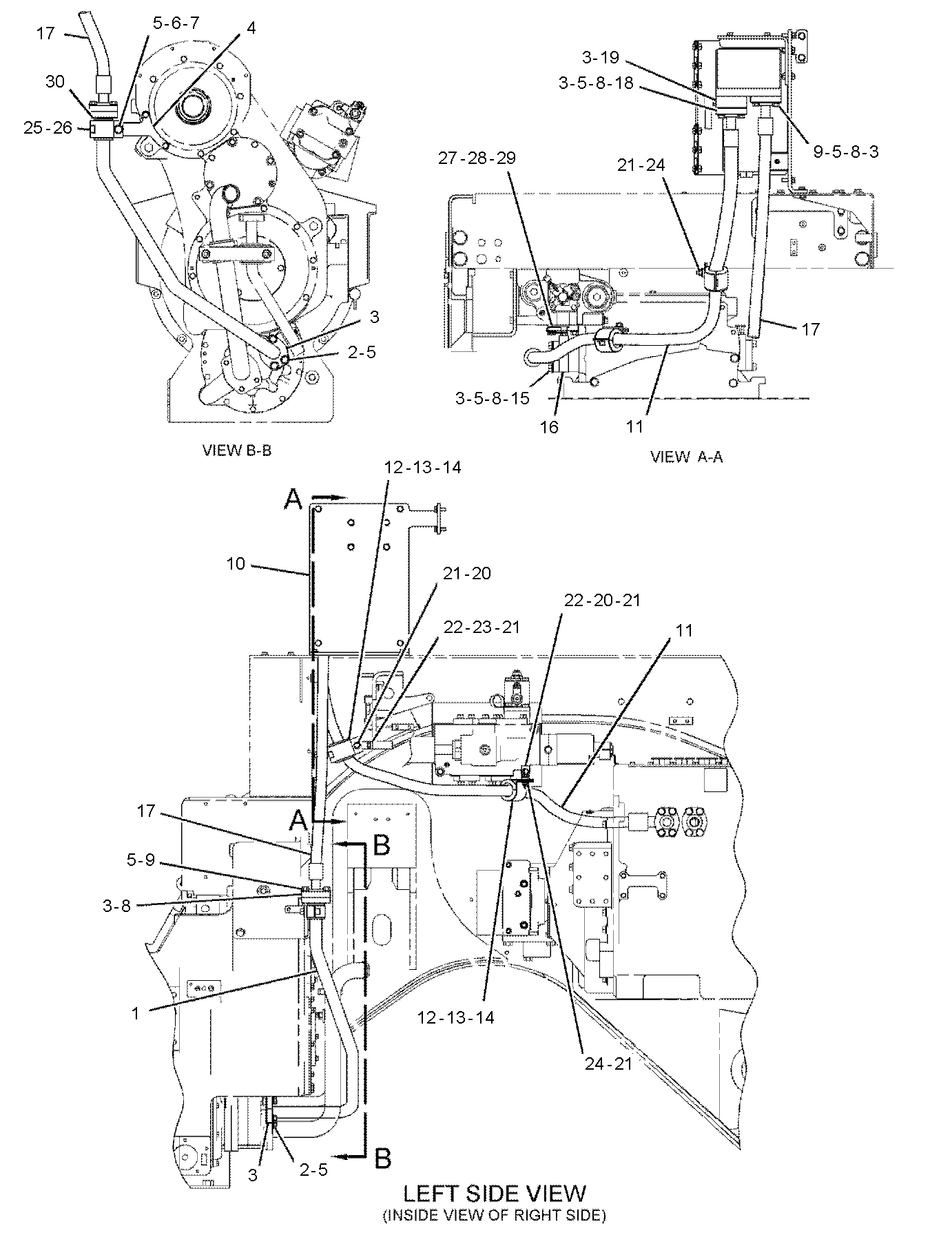 CAT  	 	309-2158:  Шланг в сборе 