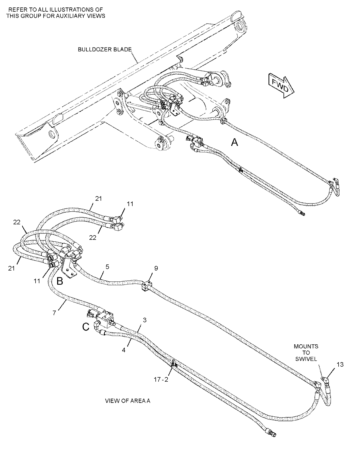 CAT  	 	340-3087:  Шланг в сборе 