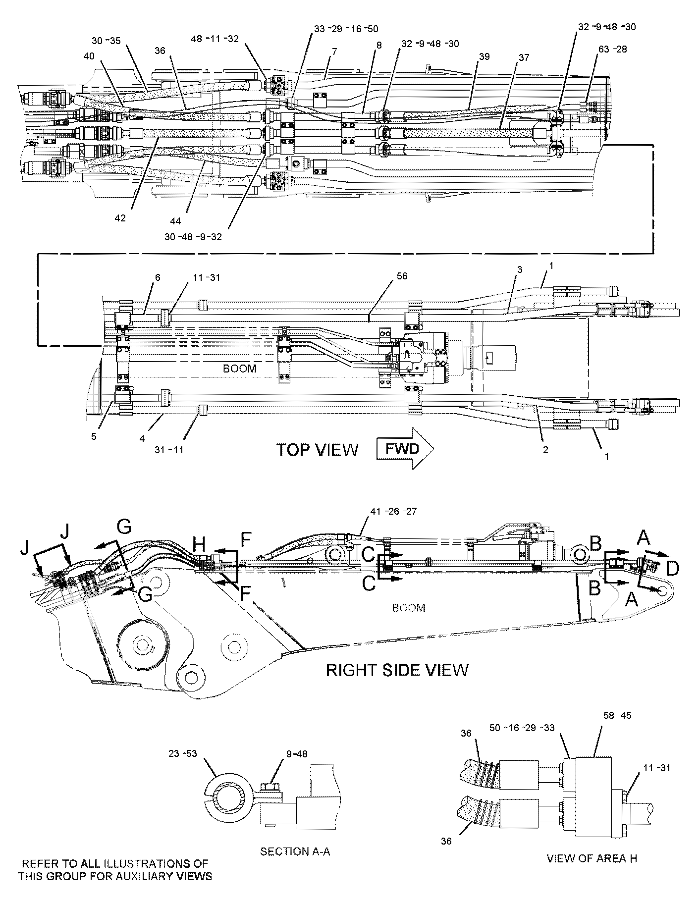 CAT  	 	252-0193:  Шланг в сборе 