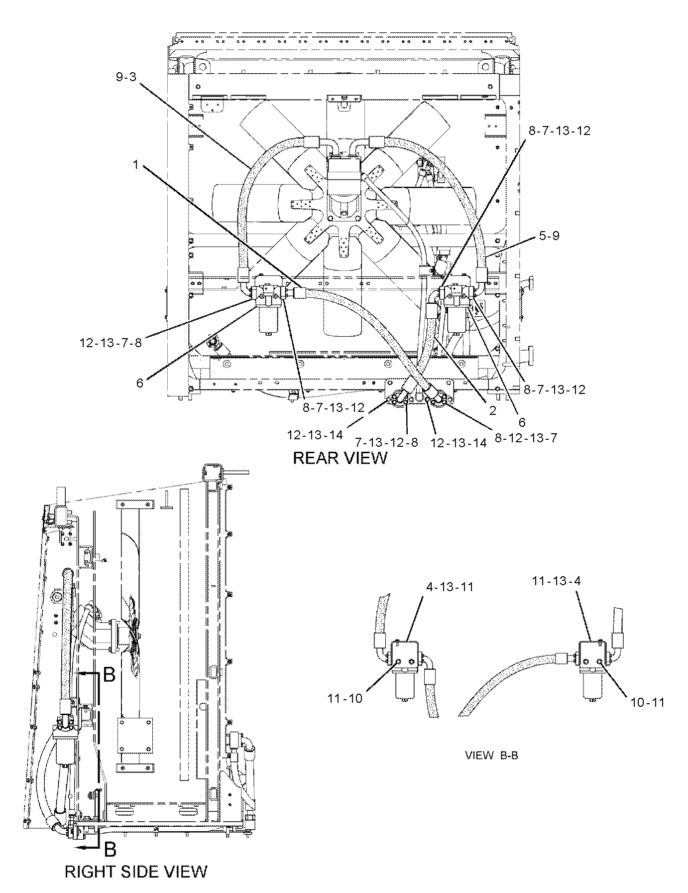 CAT  	 	286-9751:  Шланг в сборе 