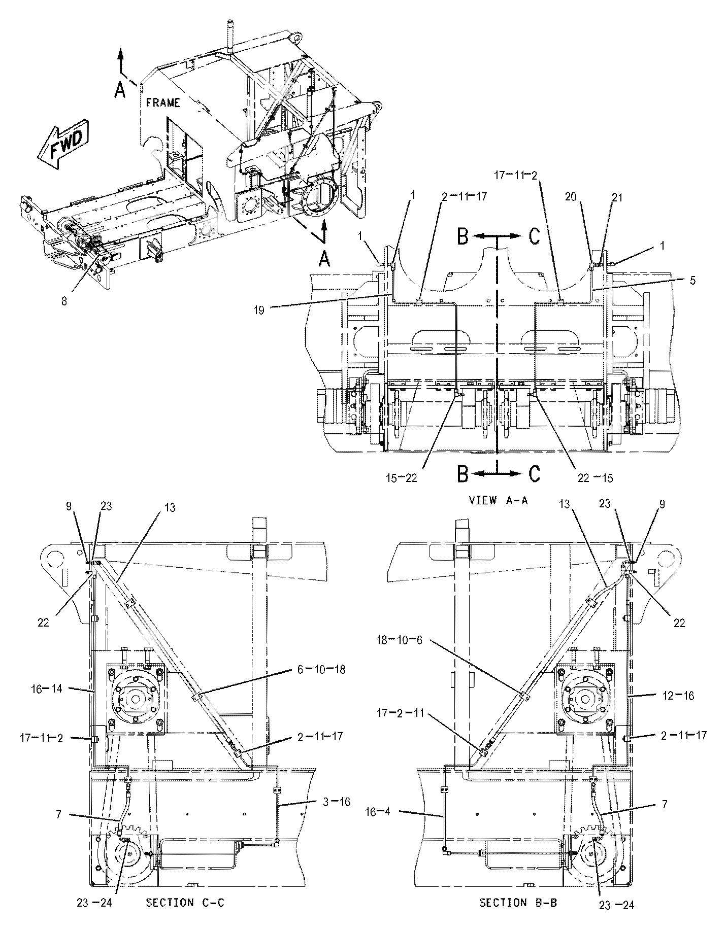 CAT  	 	198-5380:  Шланг в сборе 
