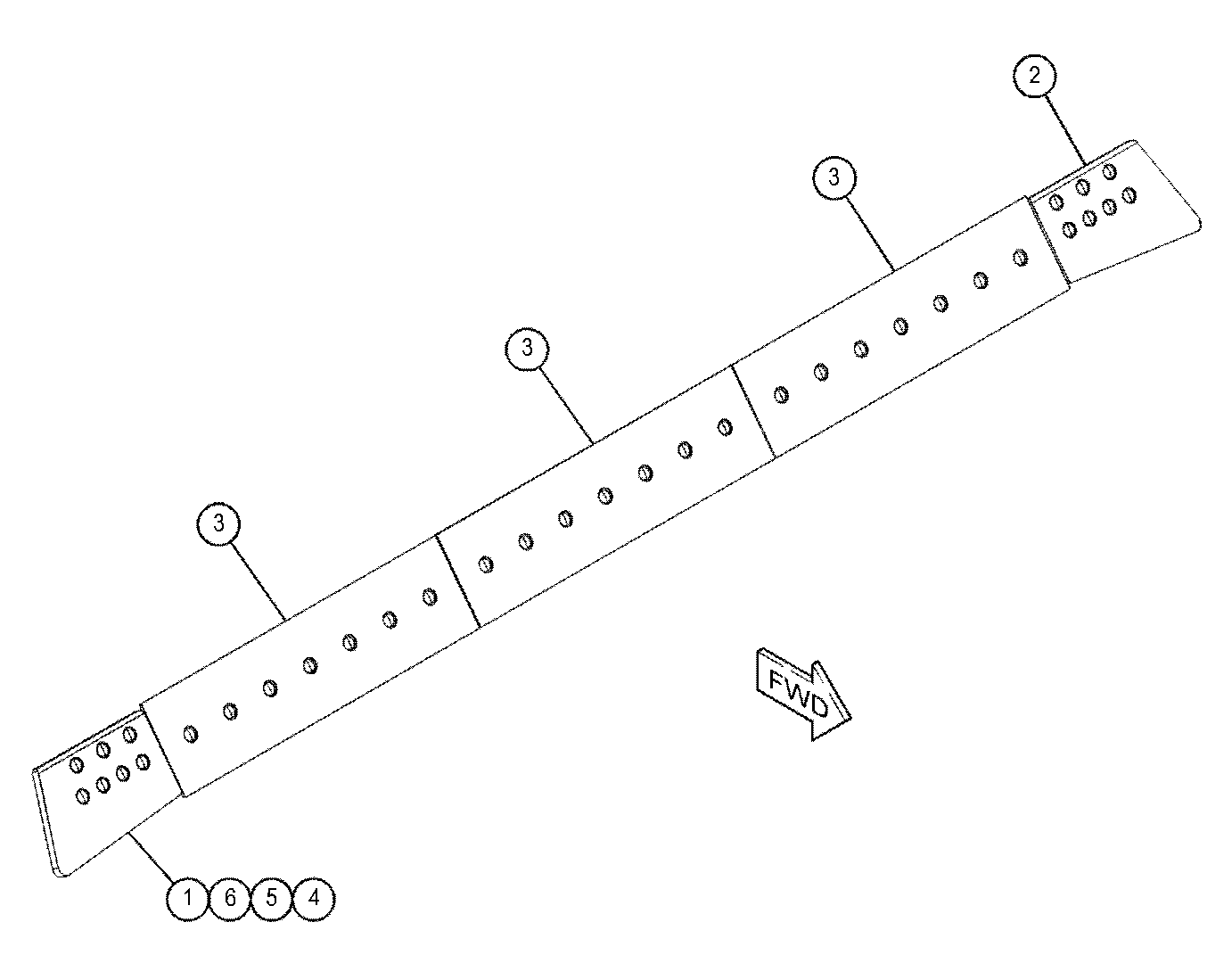 CAT  	 	4J-8844:  Горячекованый наконечник, левый 