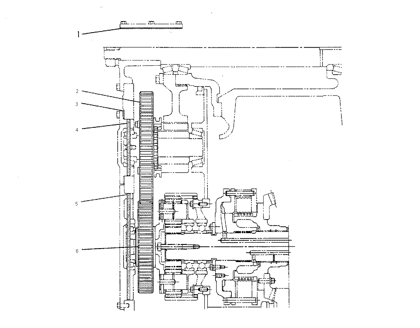 CAT  	 	9W-7136:  ШЕСТЕРНЯ 