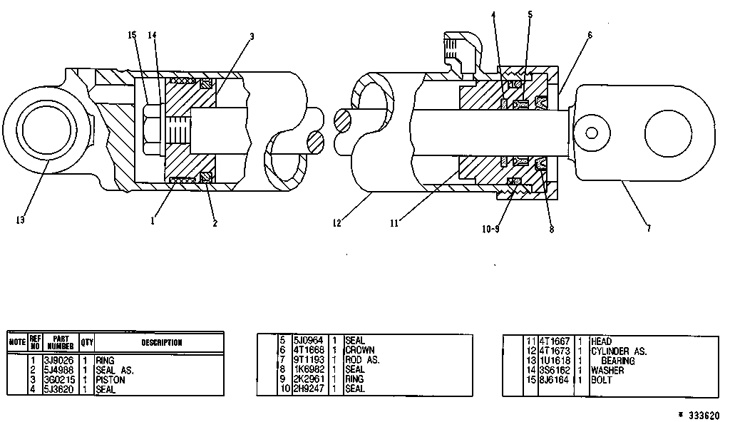 CAT  	 	4T-1673:  ЦИЛИНДР В СБОРЕ 