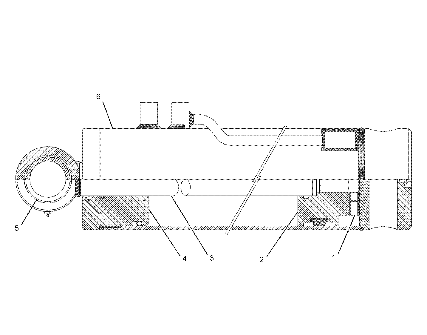 CAT  	 	6Q-2199:  Гидравлический шток в сборе 
