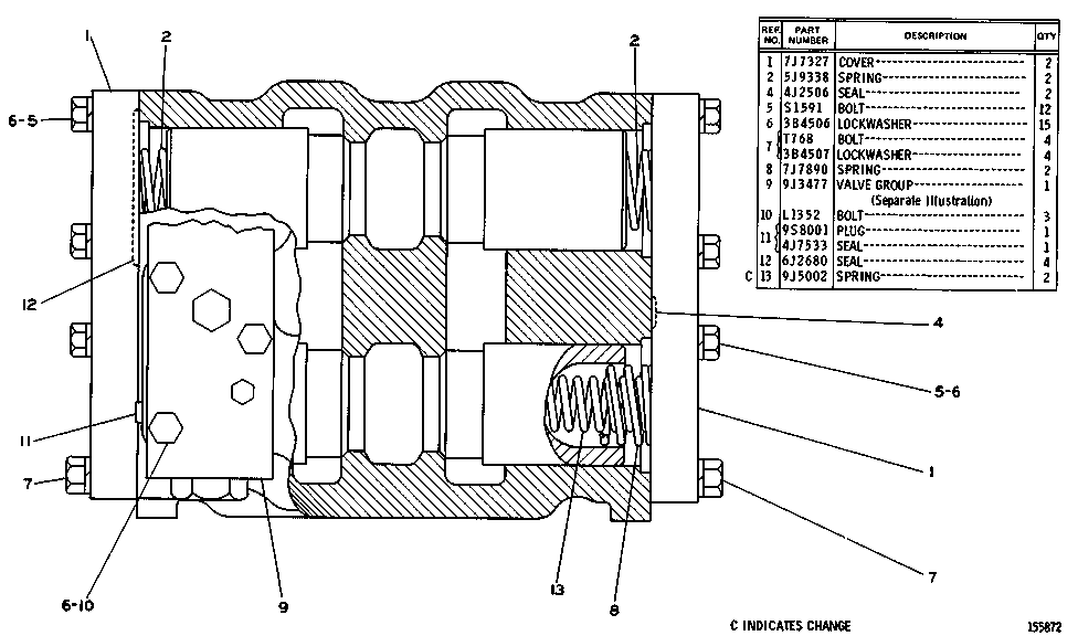 CAT  	 	9J-5002:  ПРУЖИНА 