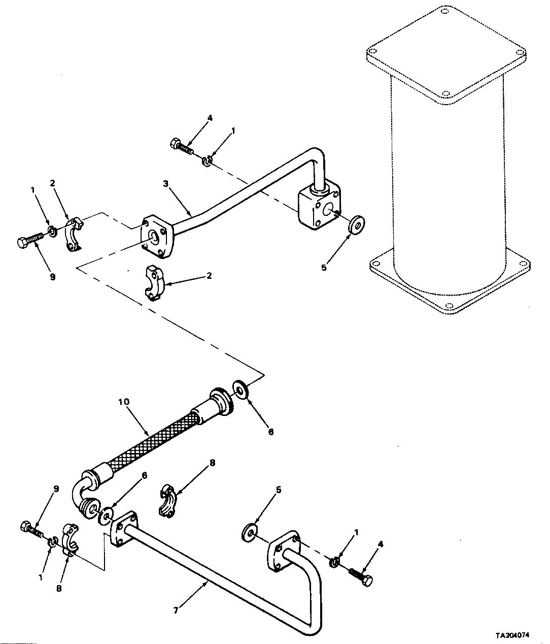 CAT  	 	5R-9197:  Шланг в сборе 