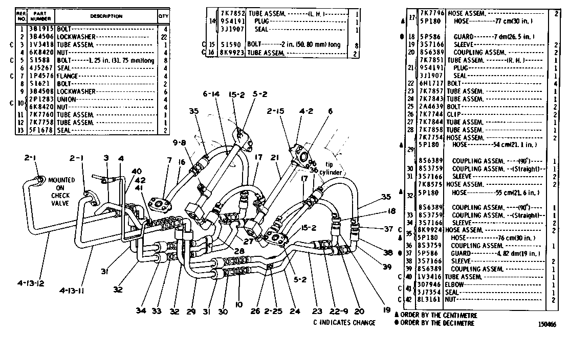 CAT  	 	8K-9924:  Шланг в сборе 