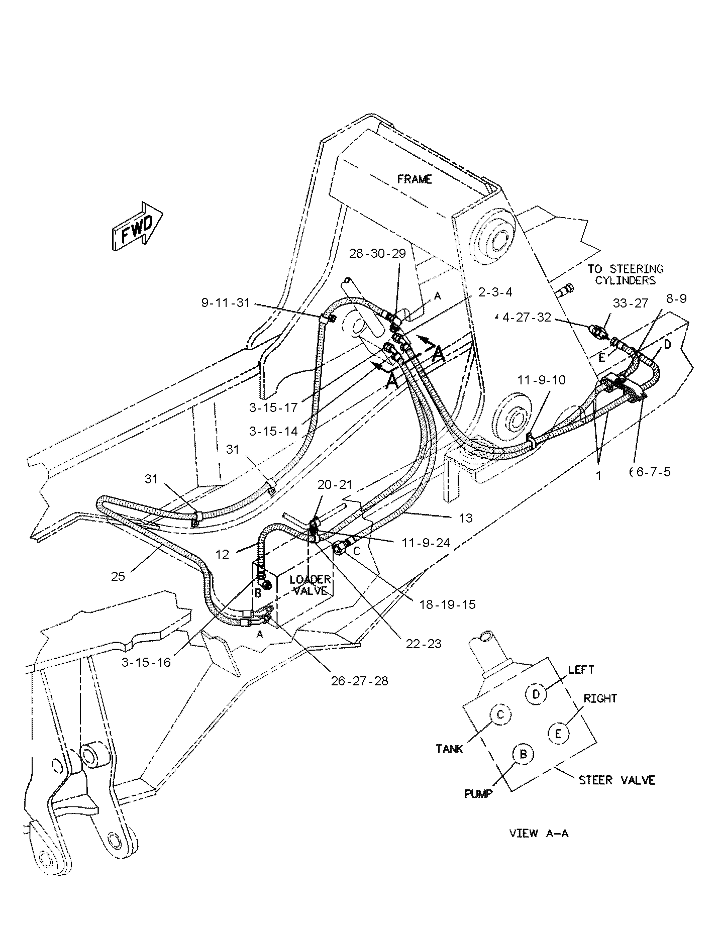 CAT  	 	9R-9346:  ШЛАНГ В СБОРЕ 