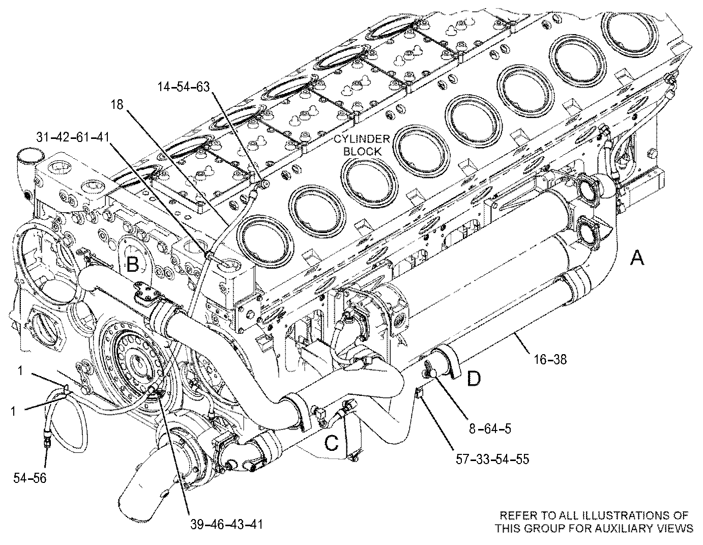 CAT  	 	317-5579:  ШЛАНГ В СБОРЕ 