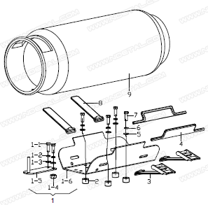 Cylinder bracket assy