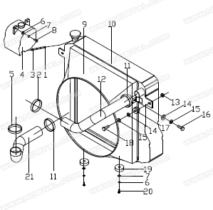 Radiator assy