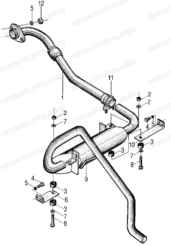 Exhaust pipe