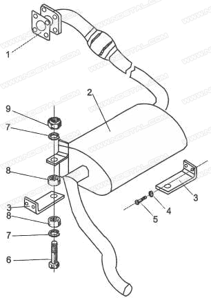 Muffler assy