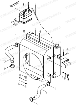 Radiator assy