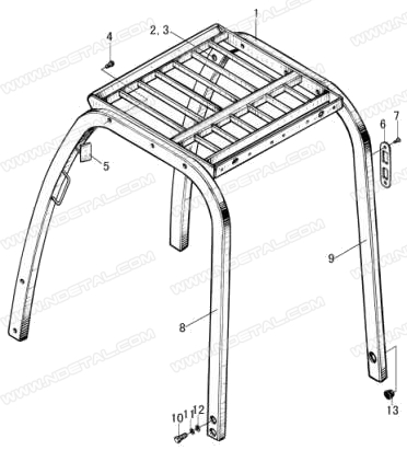 Overhead guard