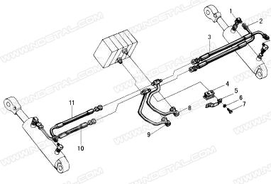 Rubber pipe assy