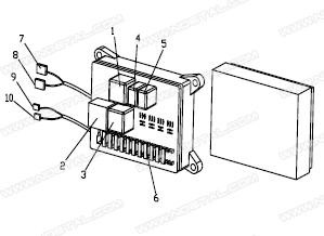 Control box assy