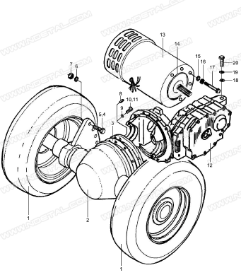 Transmission gear box