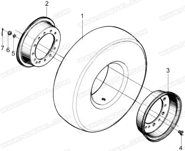 Tyre 5.00-8-10PR