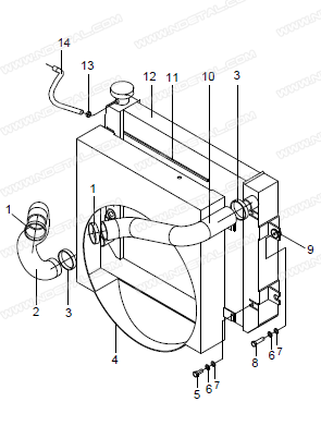 Radiator assy