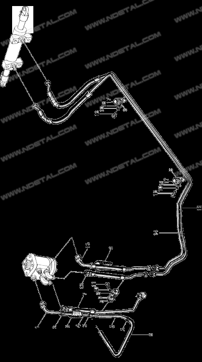 Rubber pipe assy