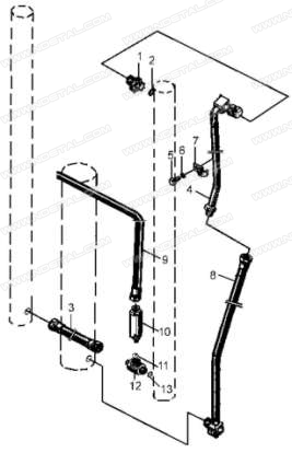 Mast piping