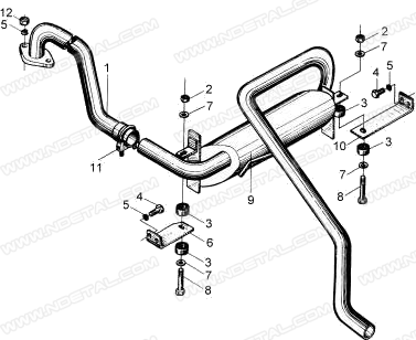 Exhaust pipe