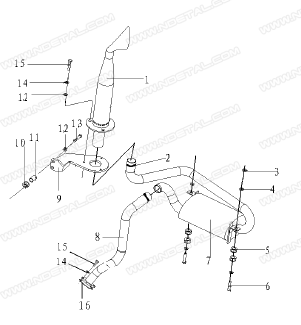 Muffler assy