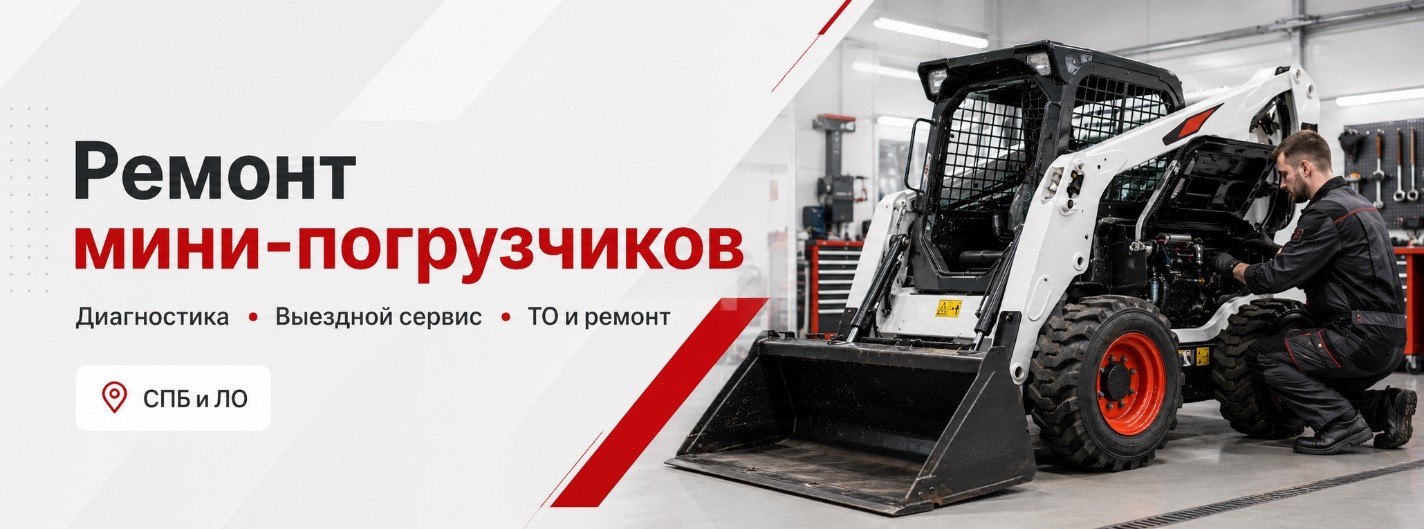Ремонт мини-погрузчиков в Санкт-Петербурге и Ленинградской области