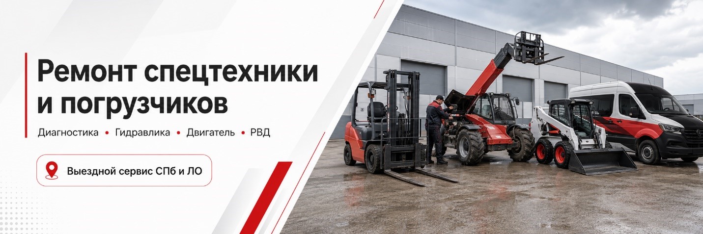 Ремонт погрузчиков и спецтехники в Санкт-Петербурге и Ленинградской области